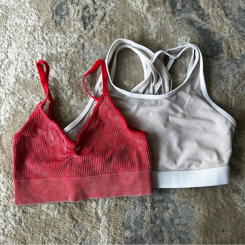 Fabletics Sports Bra Bundle Set Size Small